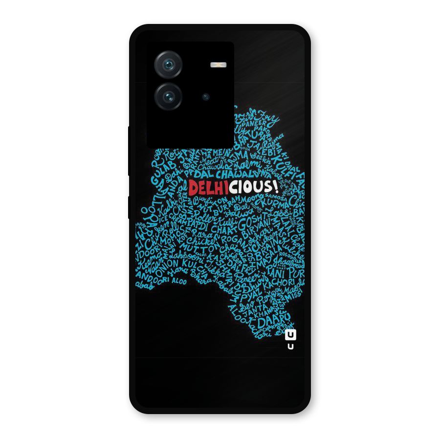 Delhicious Metal Back Case for iQOO Neo 6 5G