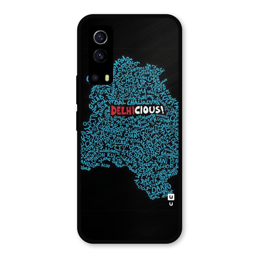 Delhicious Metal Back Case for iQOO Z3