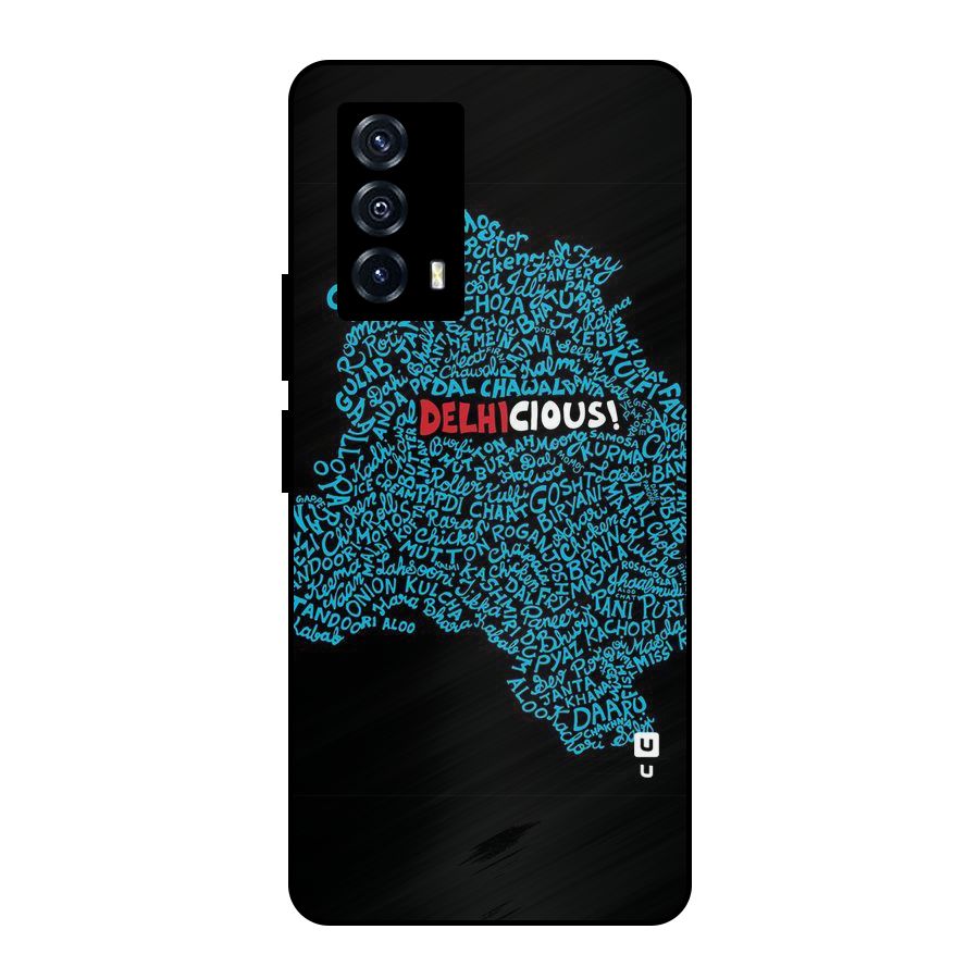 Delhicious Metal Back Case for iQOO Z5