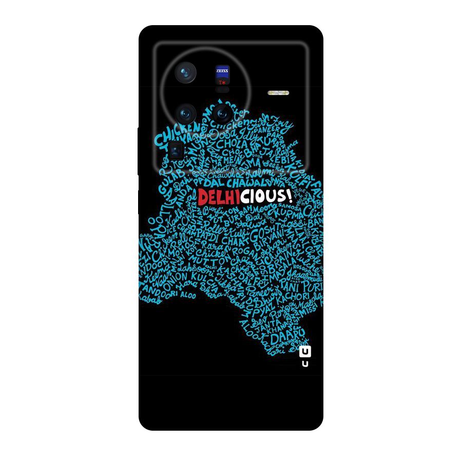 Delhicious Original Polycarbonate Back Case for Vivo X80