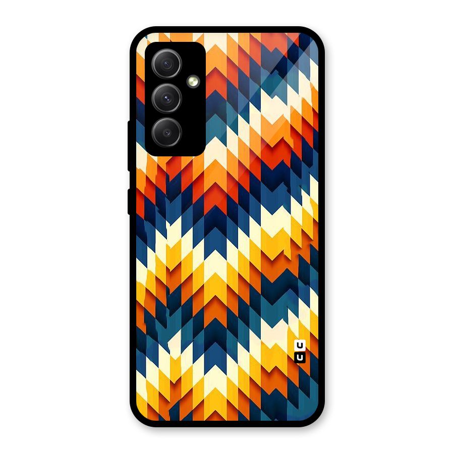 Delightful Design Glass Back Case for Galaxy A34