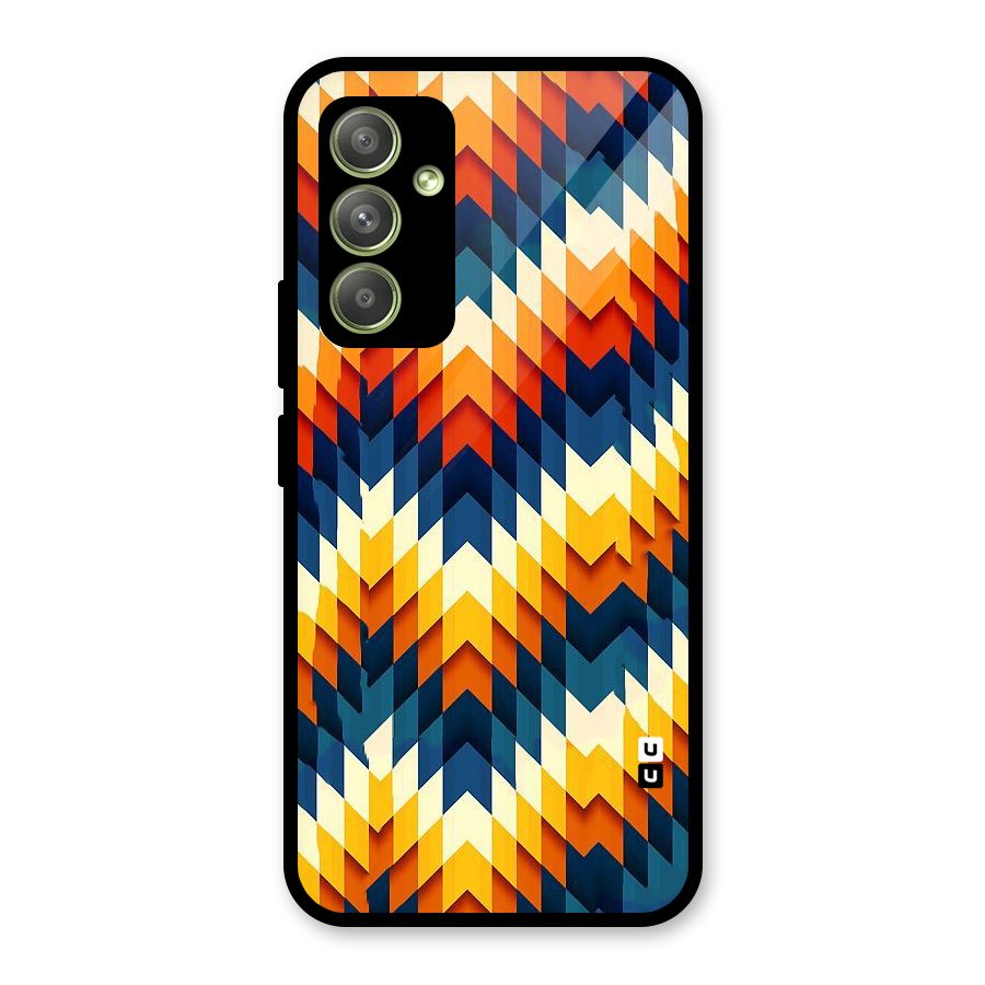 Delightful Design Glass Back Case for Galaxy A54