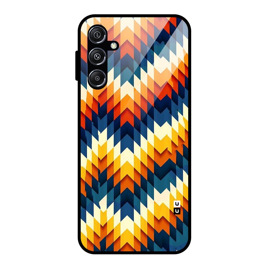 Delightful Design Glass Back Case for Galaxy M34 5G