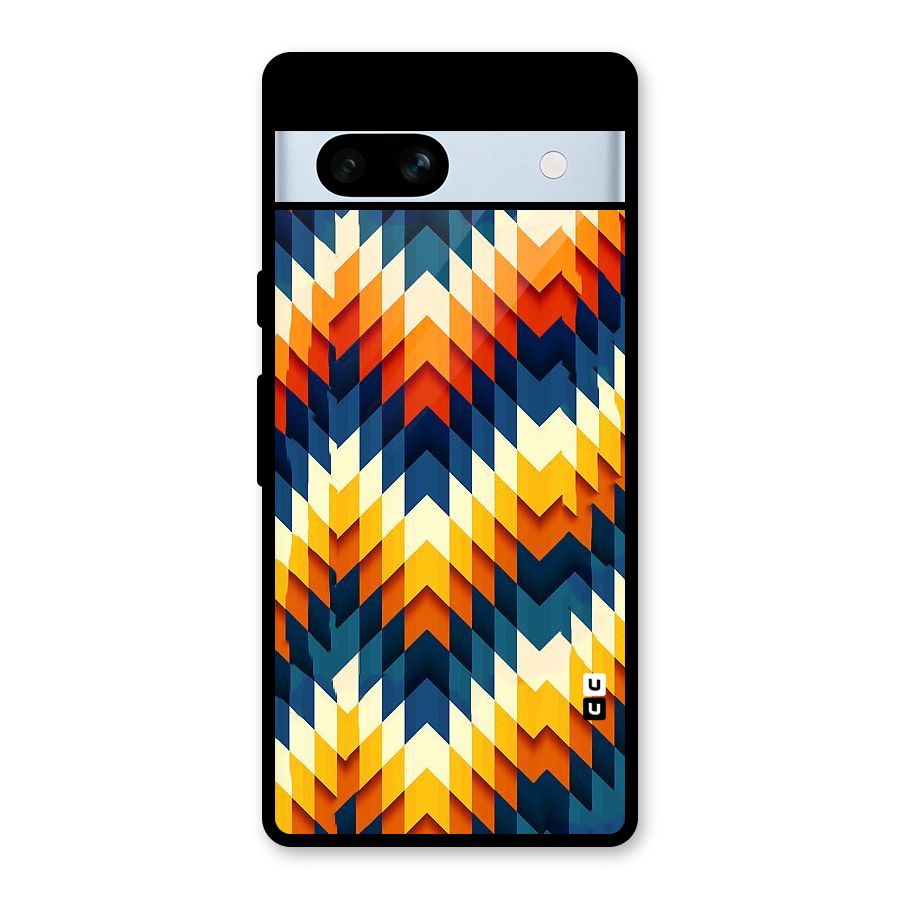 Delightful Design Glass Back Case for Google Pixel 7a