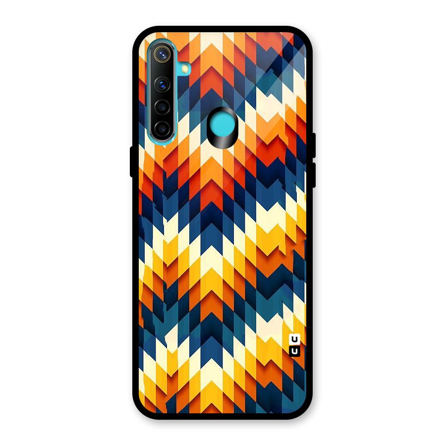 Delightful Design Glass Back Case for Realme 5i