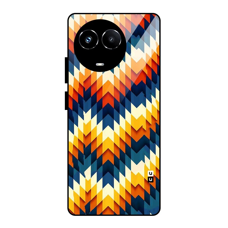Delightful Design Glass Back Case for Realme Narzo 60X