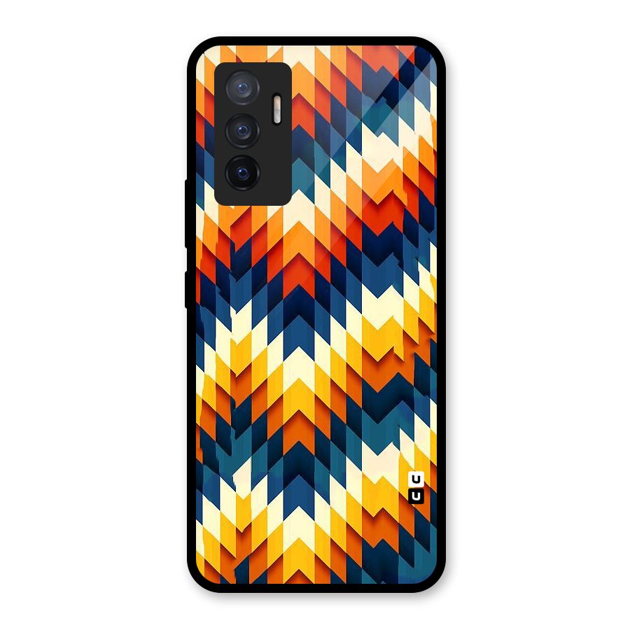 Delightful Design Glass Back Case for Vivo V23e
