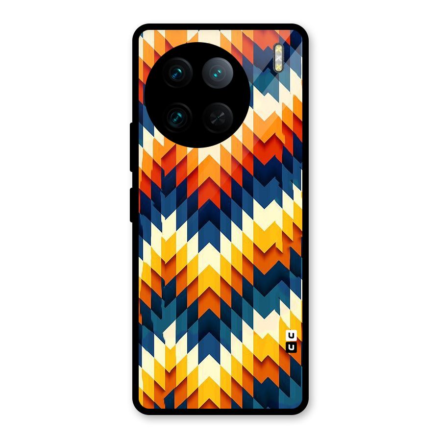 Delightful Design Glass Back Case for Vivo X90 Pro