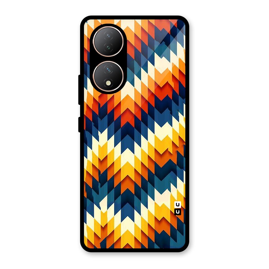 Delightful Design Glass Back Case for Vivo Y100A