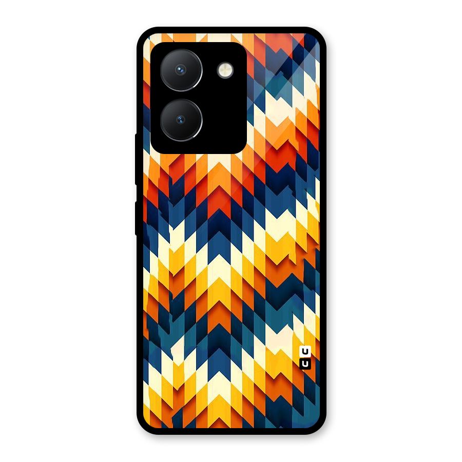 Delightful Design Glass Back Case for Vivo Y36
