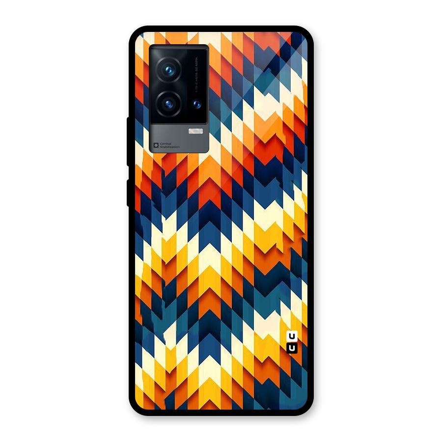 Delightful Design Glass Back Case for iQOO 9 5G
