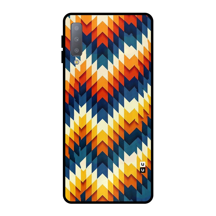 Delightful Design Metal Back Case for Galaxy A7 (2018)