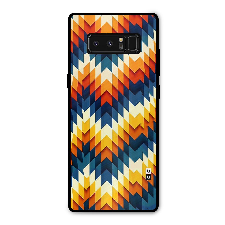 Delightful Design Metal Back Case for Galaxy Note 8