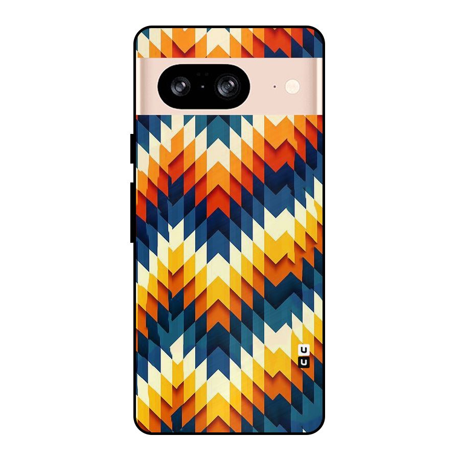 Delightful Design Metal Back Case for Google Pixel 8