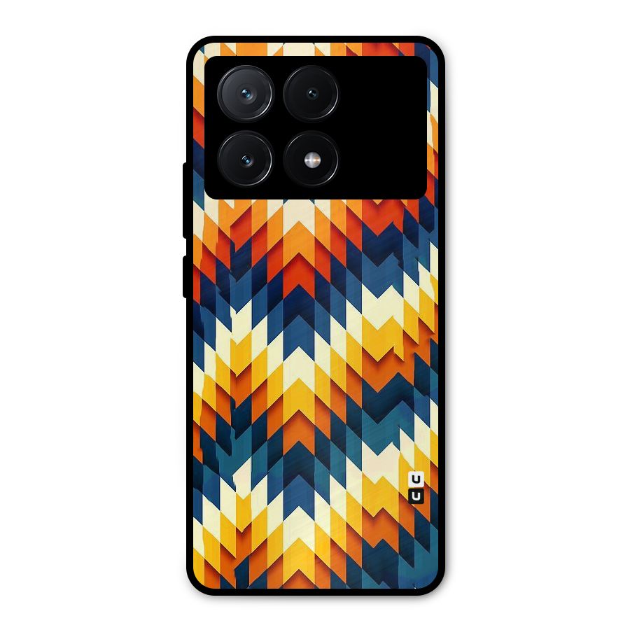 Delightful Design Metal Back Case for Poco X6 Pro