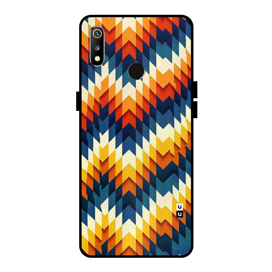 Delightful Design Metal Back Case for Realme 3i