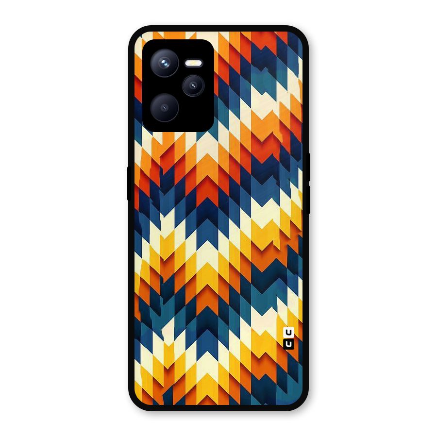 Delightful Design Metal Back Case for Realme C35
