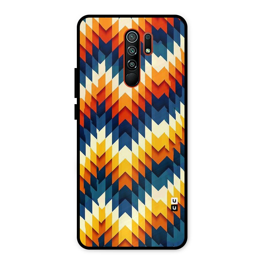 Delightful Design Metal Back Case for Redmi 9 Prime