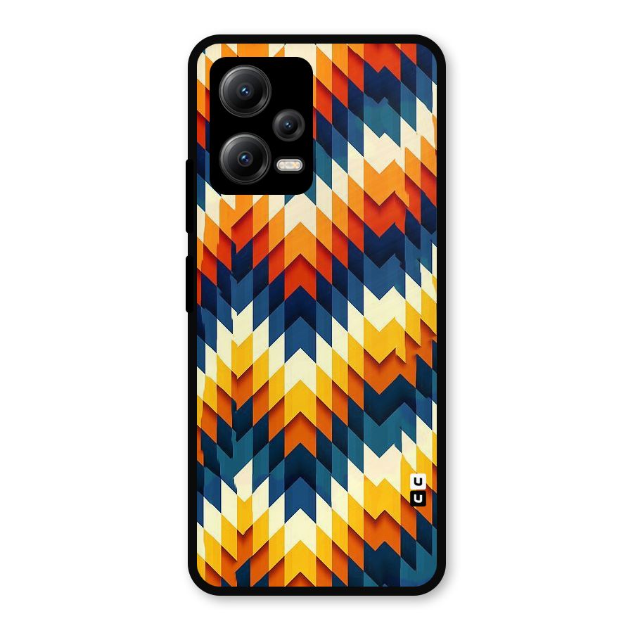 Delightful Design Metal Back Case for Redmi Note 12 5G