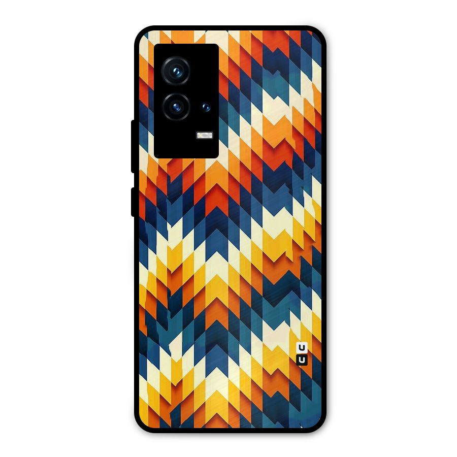 Delightful Design Metal Back Case for iQOO 9 5G