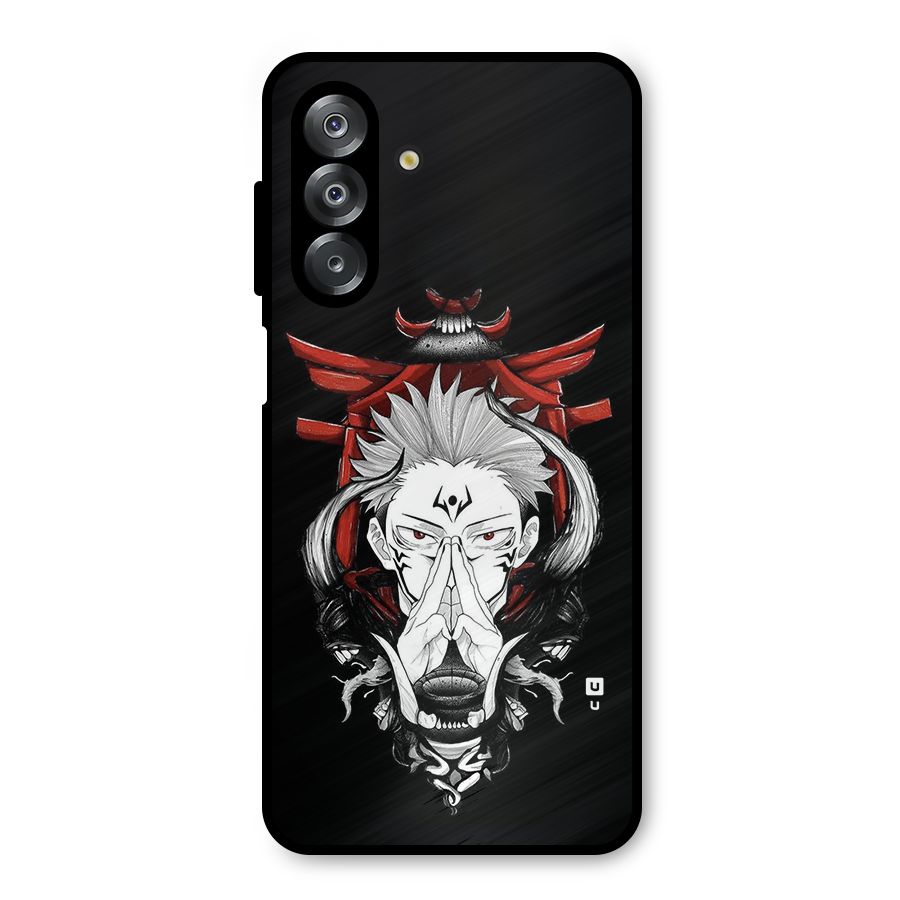 Demon King Sukuna Metal Back Case for Galaxy A26
