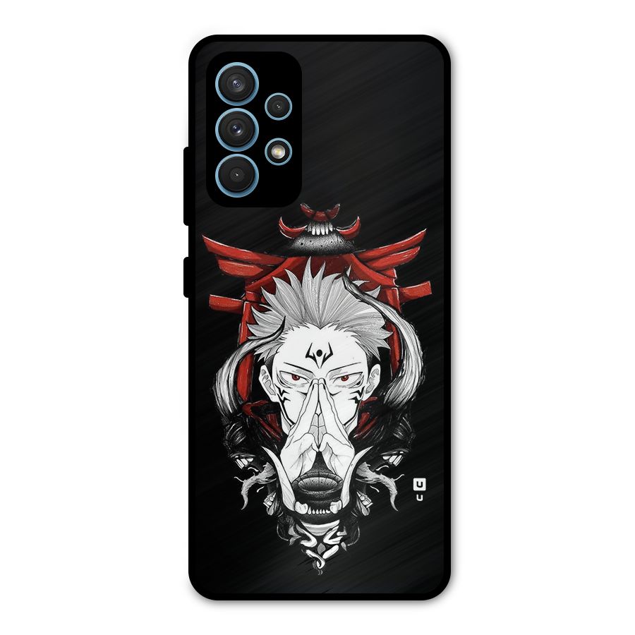 Demon King Sukuna Metal Back Case for Galaxy A32