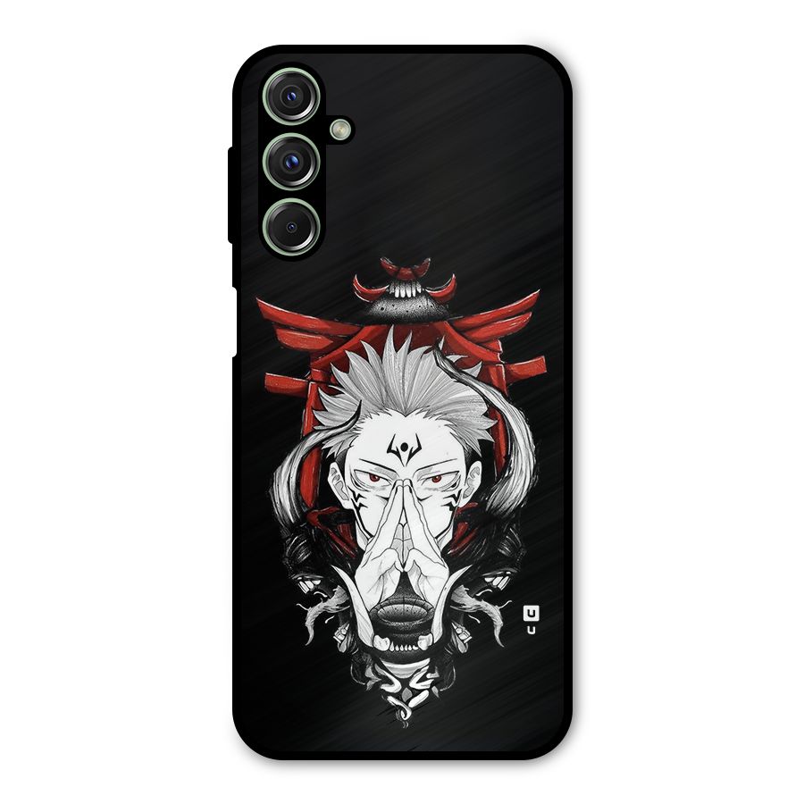 Demon King Sukuna Metal Back Case for Galaxy F34