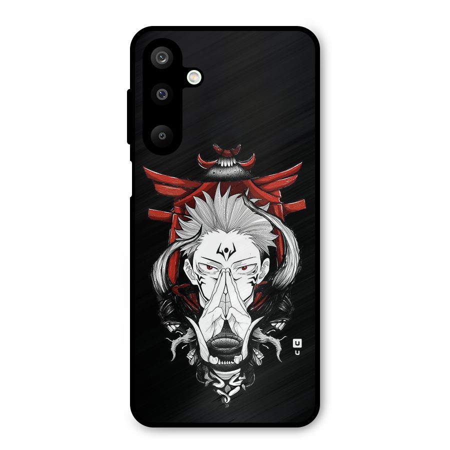 Demon King Sukuna Metal Back Case for Galaxy M16