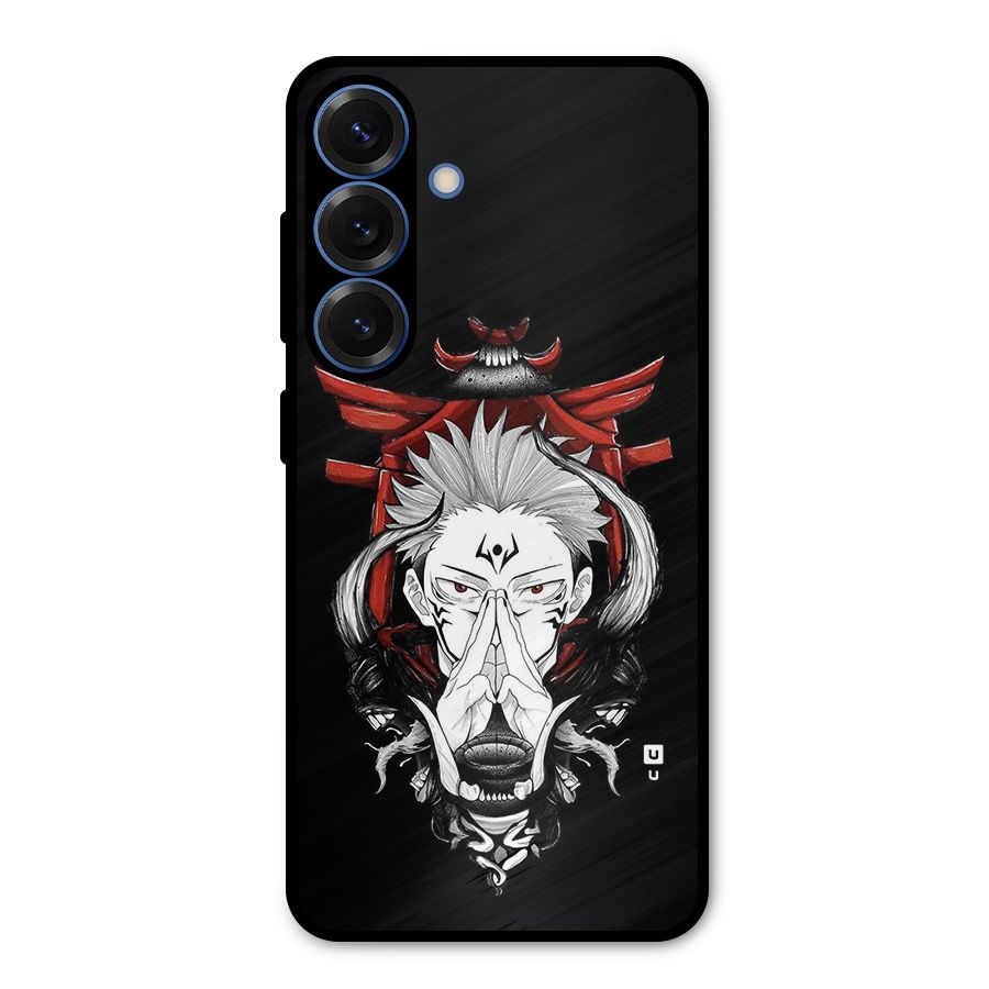 Demon King Sukuna Metal Back Case for Galaxy S25