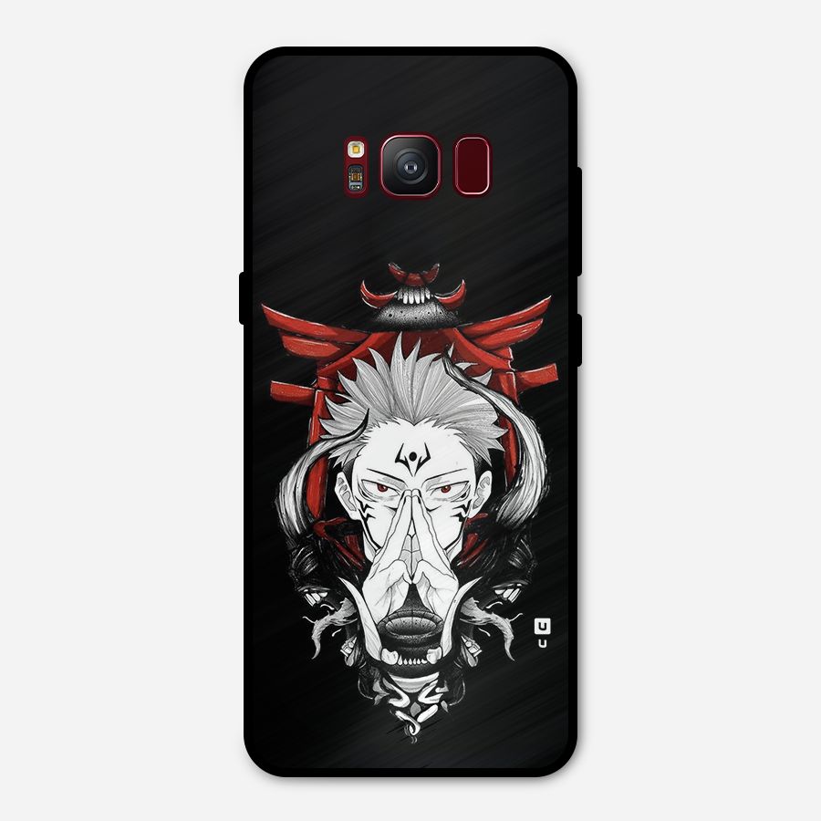 Demon King Sukuna Metal Back Case for Galaxy S8