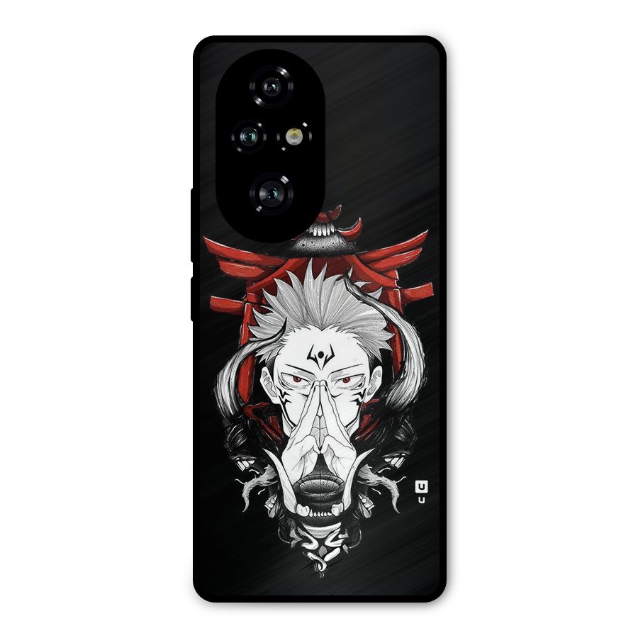 Demon King Sukuna Metal Back Case for Honor 200 Pro