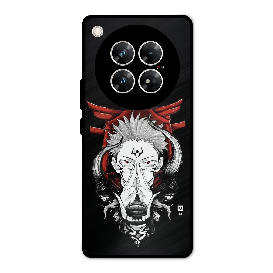 Demon King Sukuna Metal Back Case for Infinix Zero 40 5G
