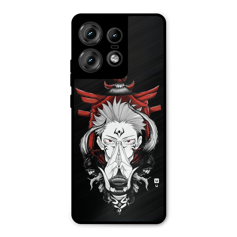 Demon King Sukuna Metal Back Case for Motorola Edge 50 Pro