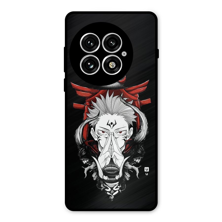 Demon King Sukuna Metal Back Case for OnePlus 13