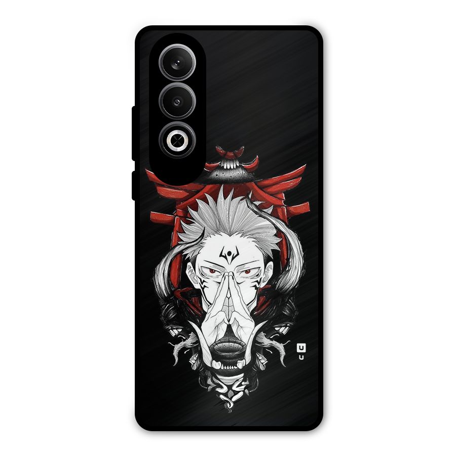 Demon King Sukuna Metal Back Case for OnePlus Nord CE4