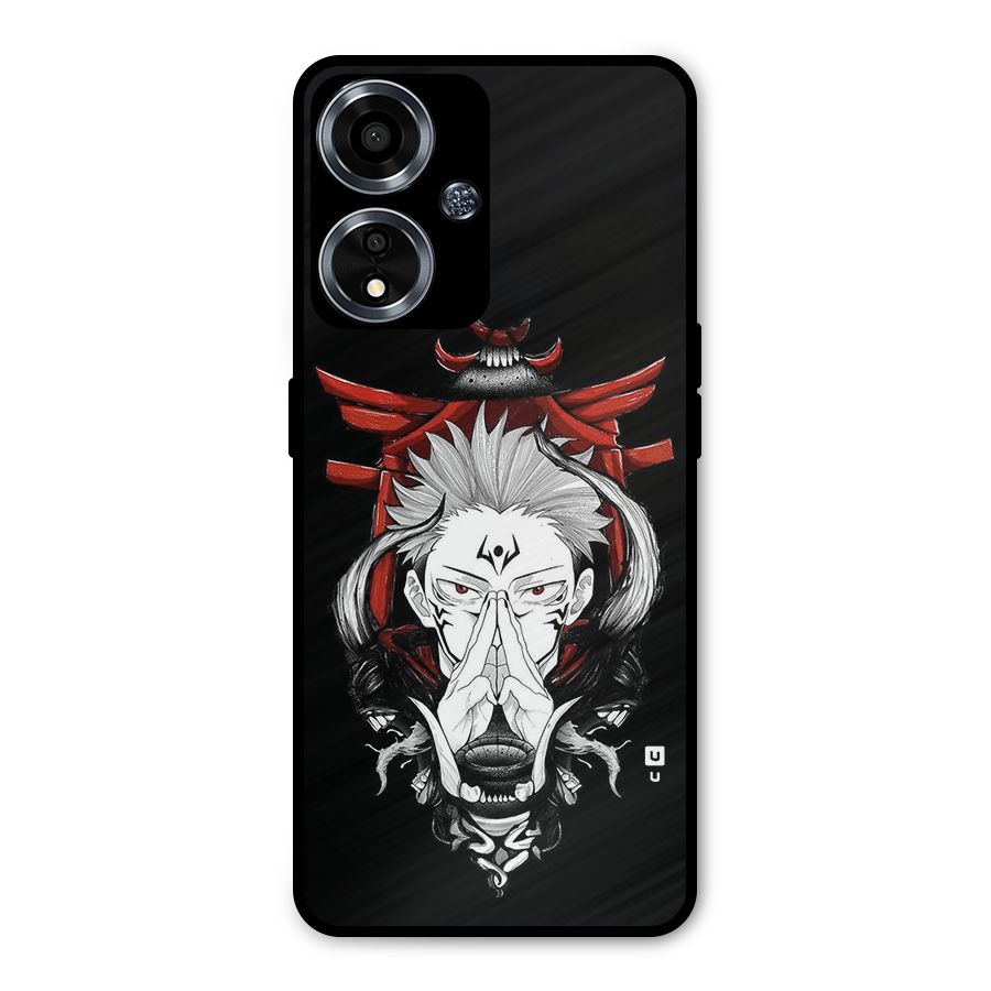 Demon King Sukuna Metal Back Case for Oppo A59