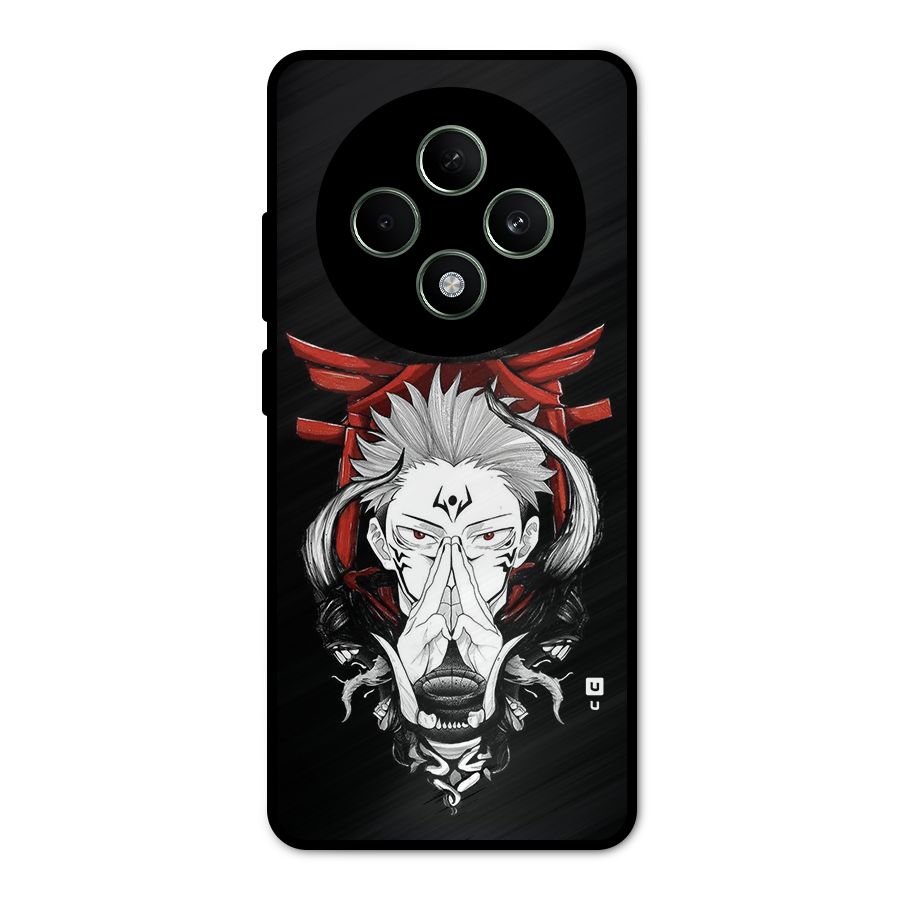 Demon King Sukuna Metal Back Case for Oppo F27