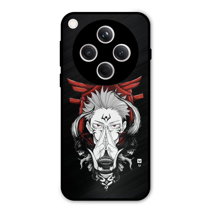 Demon King Sukuna Metal Back Case for Oppo Find X8