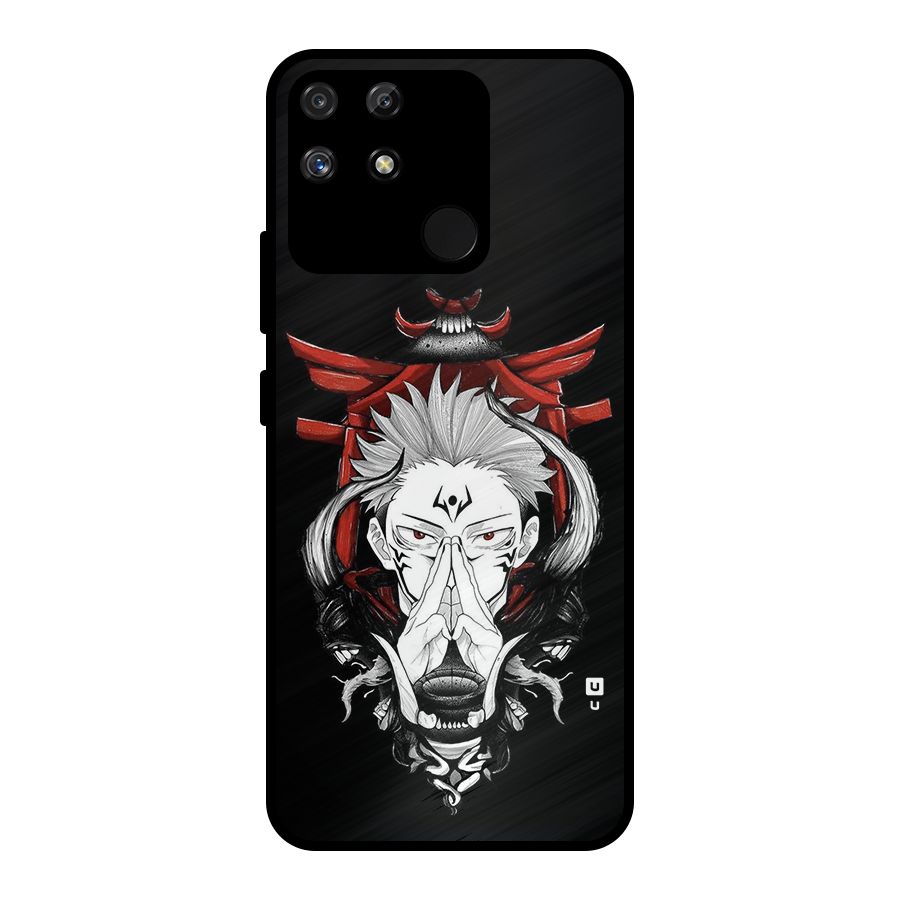 Demon King Sukuna Metal Back Case for Realme Narzo 50A