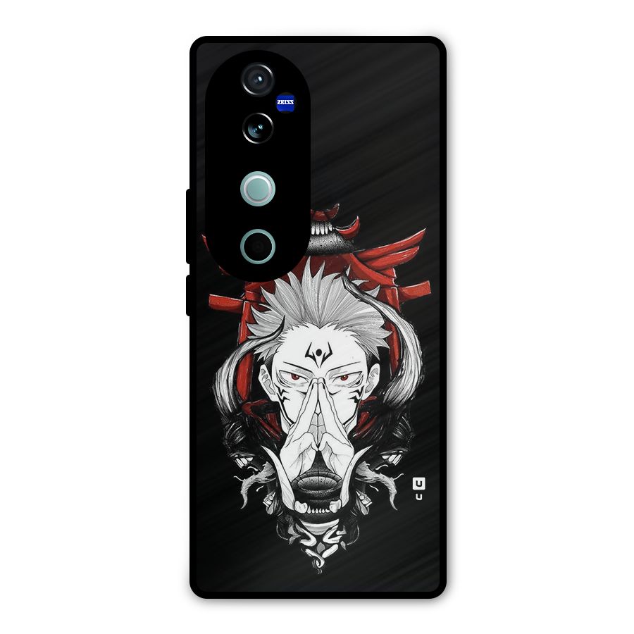 Demon King Sukuna Metal Back Case for Vivo V40
