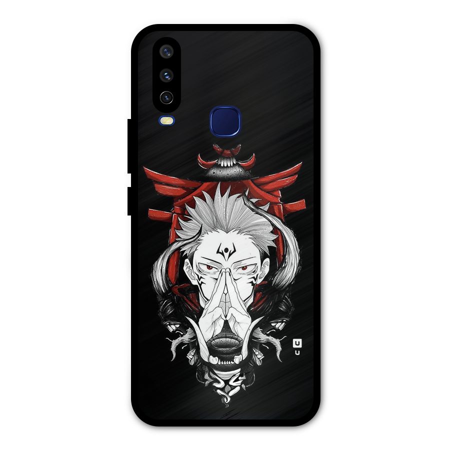 Demon King Sukuna Metal Back Case for Vivo Y12