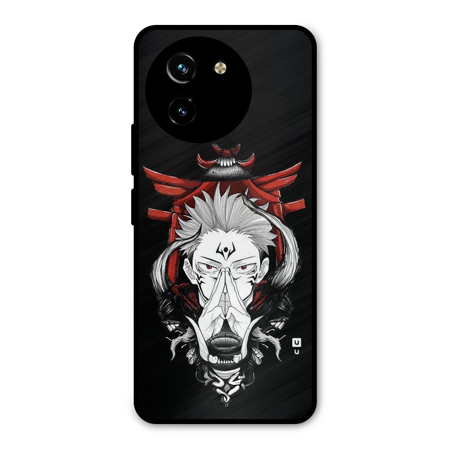 Demon King Sukuna Metal Back Case for Vivo Y200i