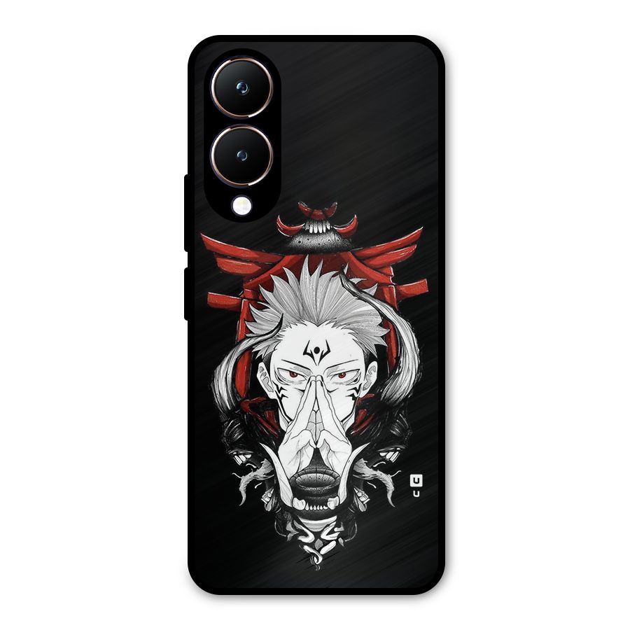 Demon King Sukuna Metal Back Case for Vivo Y28