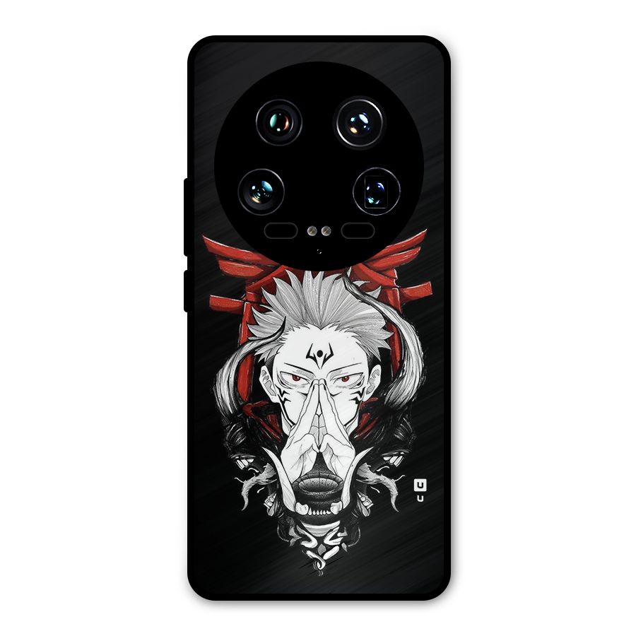 Demon King Sukuna Metal Back Case for Xiaomi 14 Ultra