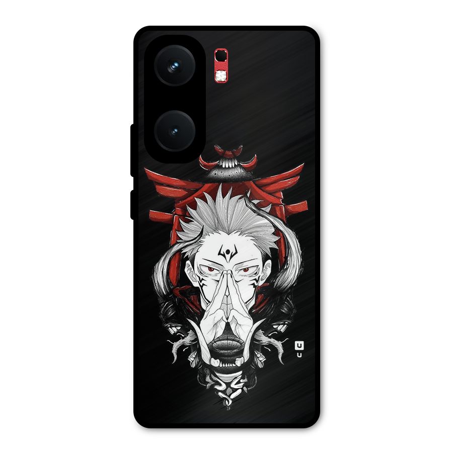 Demon King Sukuna Metal Back Case for iQOO Neo 9 Pro