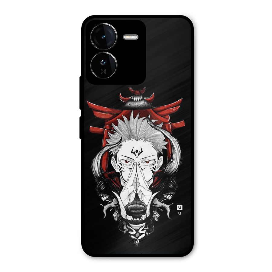 Demon King Sukuna Metal Back Case for iQOO Z9