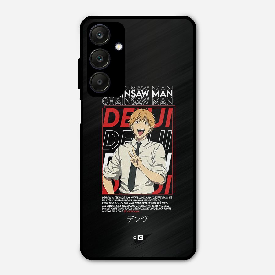 Denji Chainsaw Man Metal Back Case for Galaxy A25 5G