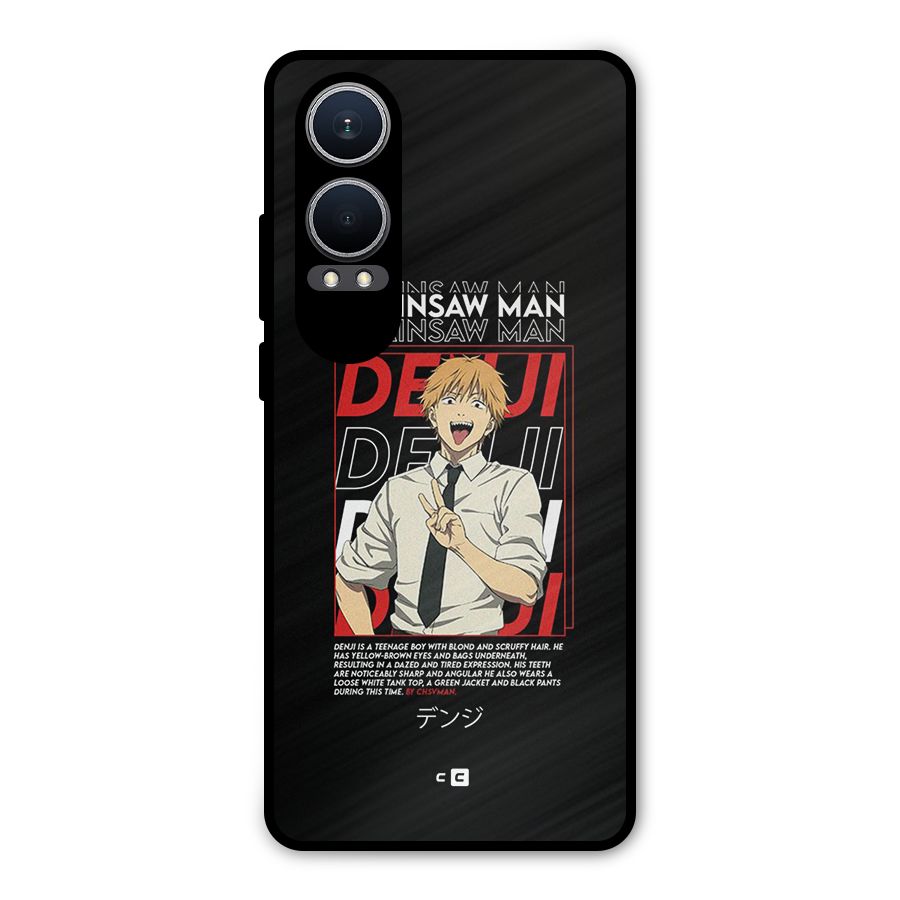Denji Chainsaw Man Metal Back Case for OnePlus Nord CE4 Lite