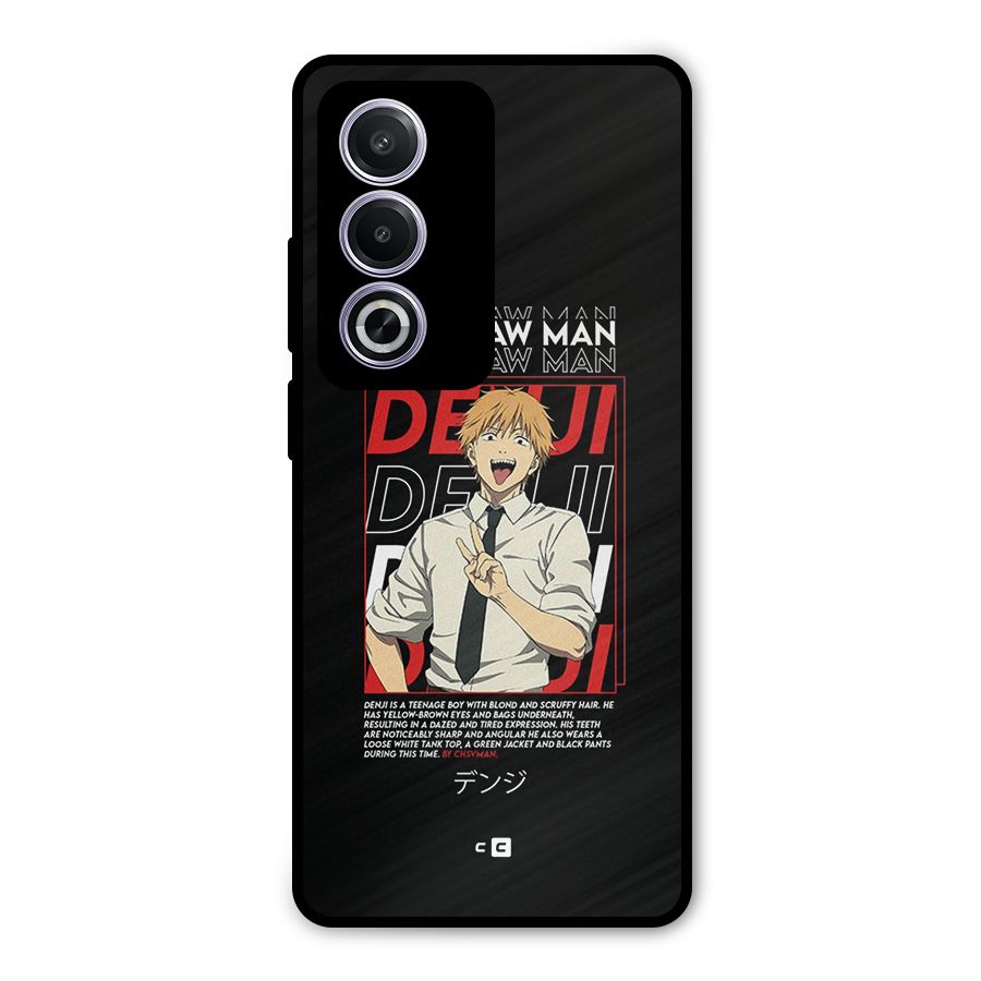 Denji Chainsaw Man Metal Back Case for Oppo A3 Pro