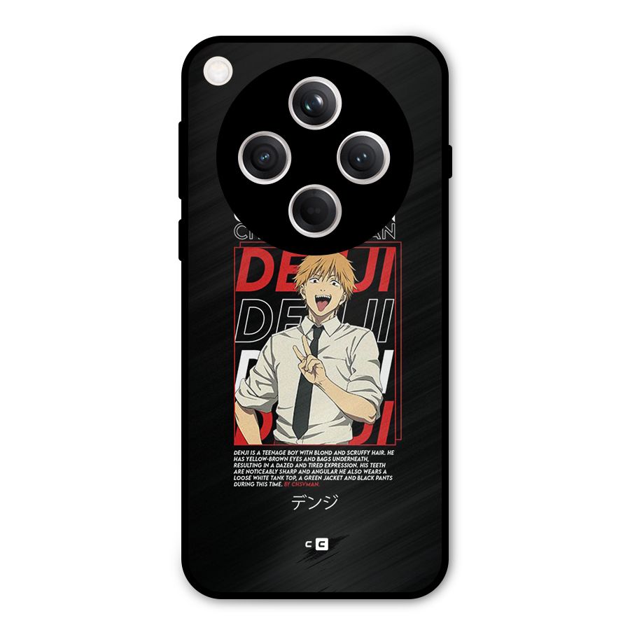 Denji Chainsaw Man Metal Back Case for Oppo Find X8